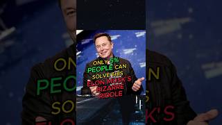 Musk’s riddle - only 5% can solve 🧠 #braingames #braingamesforkids #elonmusk #brainpuzzles #shorts