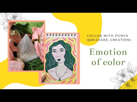 Emotion of color | Ft. Punya Bakshi | Resin art | Gouache painting