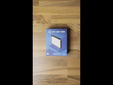 Elgato Key Light Mini - ASMR Unboxing 📦💡