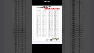 vdo 2025 official answer key, Vdo official answer key, Vdo answer key rsmssb official answer key