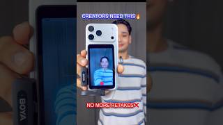 No Cameraman? This Gadget Fixed Everything😳❤️‍🔥 NEEWER BASICS 4 MAGNETIC VLOG SELFIE MONITOR