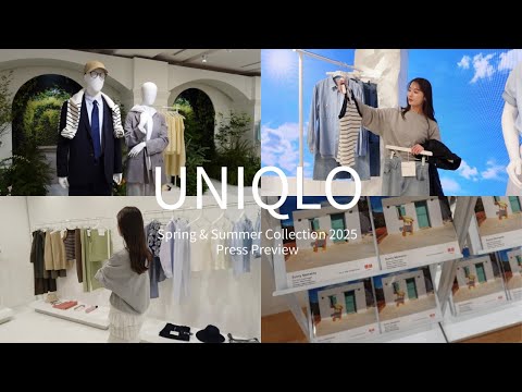 【UNIQLO】2025春夏コレクションの展示会へ👒 #05