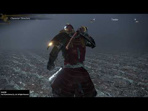 Nioh 2 Obsidian Samurai model