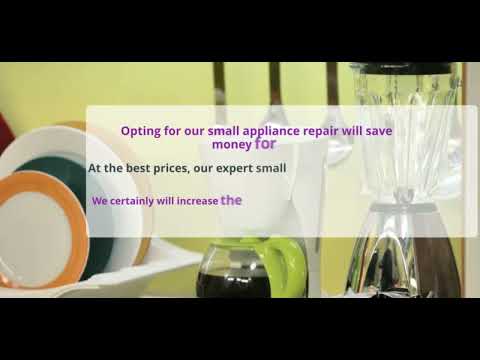 Benefits of small appliance repairs Gold Coast