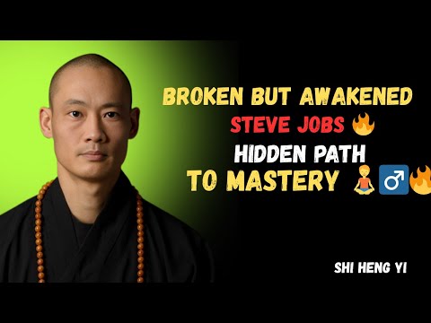 🔥 “Master Shi Heng Yi Reveals: How Steve Jobs Turned Struggle into a Spiritual Masterpiece” 🧘‍♂🍏💡