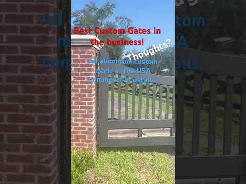 #Customgate for a beloved customer #forsale #forsaleflorida #entrygate #madefromscratch