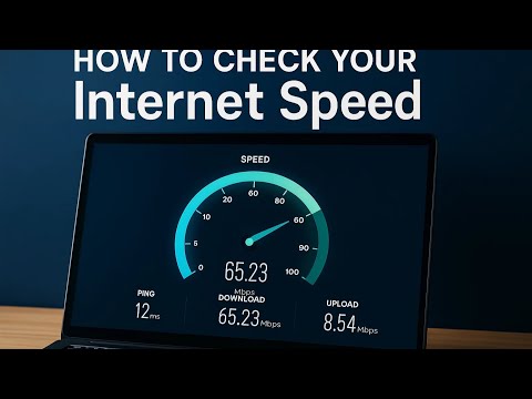 How to check your Internet Speed || Wifi || COMPUTER SETTINGS || For all windows ||
