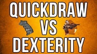 Black Ops 2 In Depth - Quickdraw vs. Dexterity (Stats, Myths, and Combos)