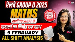 RRB Group D Maths Practice Set 2026 | Group D Math Expected Questions | Group D Maths by Gopika Mam