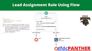 How to Trigger THE Lead Assignment Rule from Flow Builder | #Salesforce #FlowBuilder