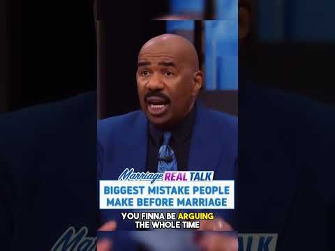 The Only Thing That Changes After You Get Married.... (Relationship Advice By Steve Harvey)