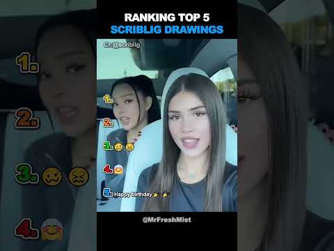 Ranking Top 5 Scriblig Drawings 😂
