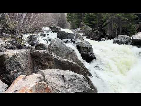 Abundant and Beautiful Mountain River