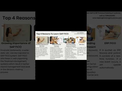Top 4 Reasons To Learn SAP FICO?