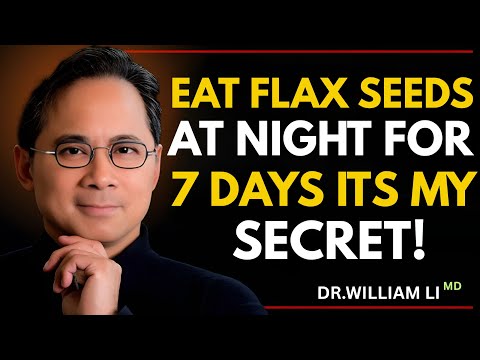 Eat Flax Seeds at Night for 7 Days 🌙✨ This Secret Changes Everything!