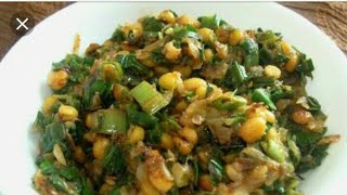 Spring onion sabji (kandha patt)