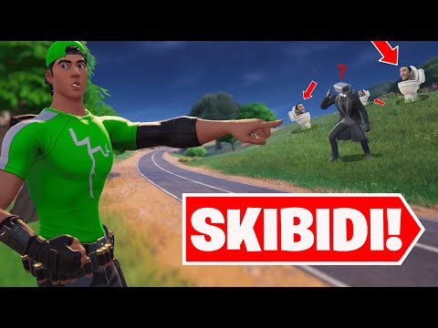 The *SKIBIDI TOILET* Challenge in Fortnite!