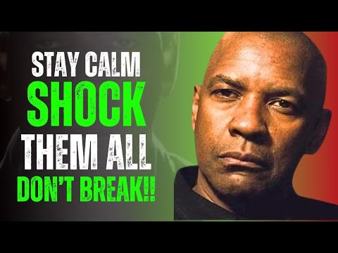 How to Stay Calm When They Want You Angry | Denzel Washington Motivation