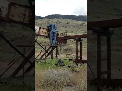 Finding an Old-Timer Wash Plant on Recently Acquired Gold Claim