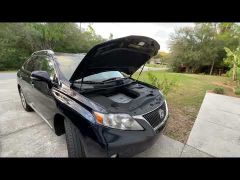 How to replace hood support struts on your Lexus or Toyota car.