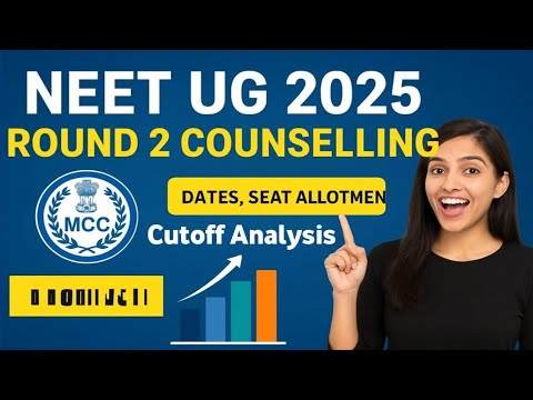 NEET 2025 Round 2 Counselling 🔥 MCC Cutoff, Closing Rank & Seat Allotment Analysis