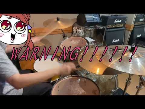アイアムマジカミボス戦BGM 【GO TO THE BEDS】｢WARNING!!!!!!｣full叩いてみた