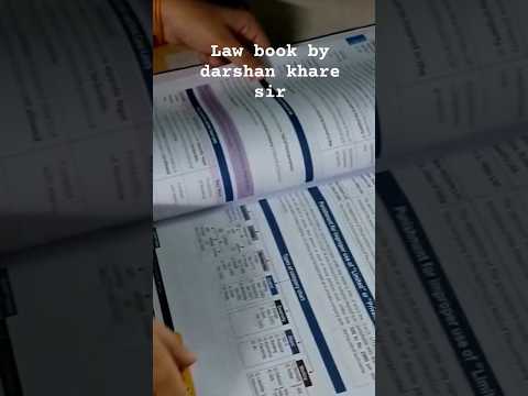 law book by darshan khare 😊#bestclassesforcaintercost#caclasses#cainterlaw#cadarshankhare#