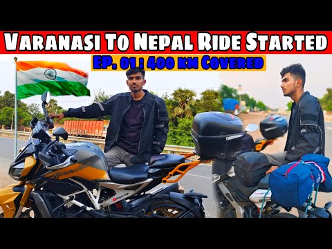 Varanasi To Motihari 🇮🇳 Today Ride EP-01 | Varanasi To Nepal Ride Started in 2025 | #youtube #india