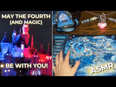 Disneyland After Dark: Star Wars Nite 2024 🌑 ASMR Soft Spoken ✨ Amusement #ASMR