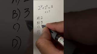Solve for x #find #howto #how #mathematics #maths #themathscholar23 #mathshorts #shorts #algebra
