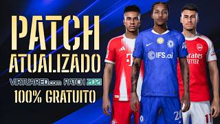 PES 2021 PATCH UPDATED 26 100% FREE / REAL FACES / KITS / STADIUMS / KITS / VIRTUALIZED V10.2