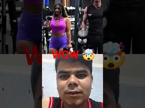 #funny #bodybuilding lady open the 👕