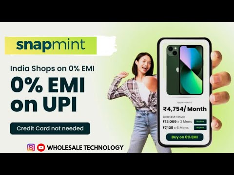 India Shops On 0% EMI.NO Credit Card Required.#Snapmint