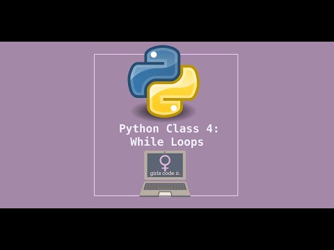 Python Session 4: For & While Loops
