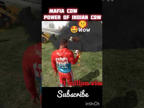 Mafia cow indianbike #gaming #shortsfeed #cowvideos #shorts