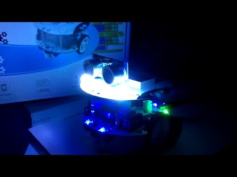 Lit up the night with Bell Robot