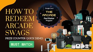 Step-by-Step Prize Counter Demo: How to Redeem & Get Your Swags Fast |MUST WATCH|  #qwiklabs #arcade