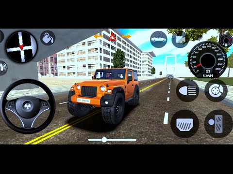 Dollar (Song) Modified Mahindra Orenge thar 😈|| Indian Cars Simulator 3D || Android Gameplay Part 5