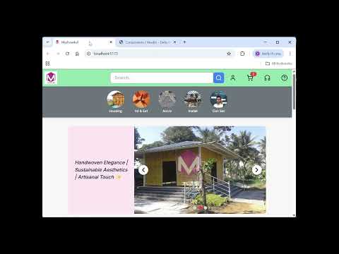 Header - Desktop View