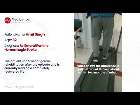 Amit Singh - Rehabilitation To Recover From Unilateral Pontine Haemorrhagic Stroke