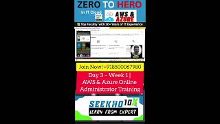 Day 3-4 | AWS & Azure Cloud Admin | IAM & Security Masterclass | Zero to Hero Program