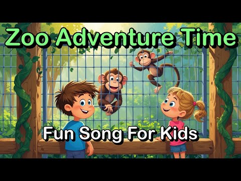 🎥 "Zoo Adventure Time! 🐾 Fun Kids Song About Animals at the Zoo!"