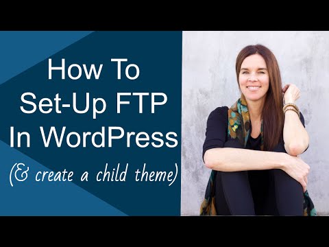 How To Set-Up FTP & Create A Child Theme In WordPress (Artificer WooThemes Theme)