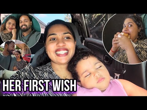 Achu’s first wish🥰 #couple #family #pregnancy