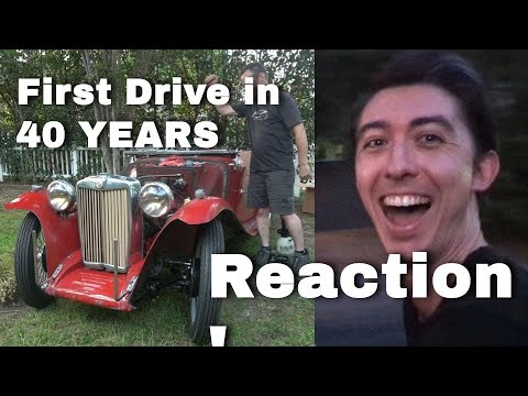 First Drive in 40 Years for This Barnfind MG TC! - Limit 55 E39
