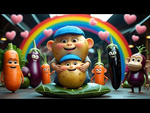 आलू कचालू | Aloo Kachaloo Beta Kahan Gaye The |Hindi Nursery Rhyme |Hindi Rhymes for Kids