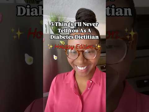 3 Things I’ll NEVER Tell You As A Diabetes Dietitian #diabeteshealth #prediabetes #diabetesdiet