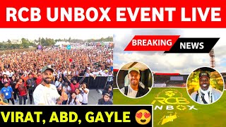 RCB Unbox Event Live || Virat Kohli & Ab De Villiers, Gayle In RCB Practice Camp Live || RCB 2023
