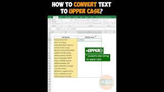 How To Use UPPER CASE
