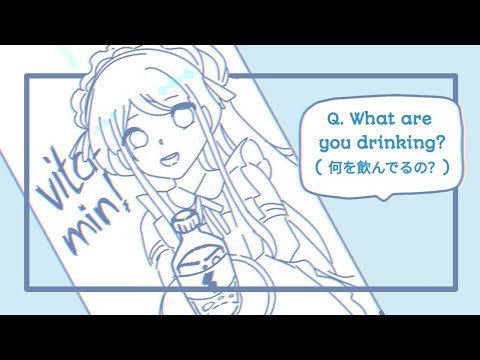 What are you Drinking❓️ [⚠️CW. glitches⚠️]【何を飲んでるの？】#ブルアカ #BlueArchive #animationmeme